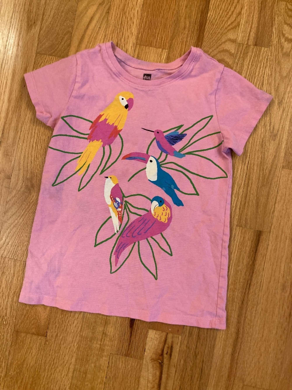 Girl's Tea Collection Bird T-Shirt